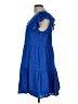 Sugarlips Solid Blue Casual Dress Size L - photo 5