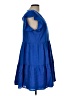 Sugarlips Solid Blue Casual Dress Size L - photo 4