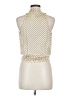 Max Mara Gold Sleeveless Blouse Size M - photo 2