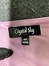 Crystal Sky Solid Purple Jumpsuit Size M - photo 4