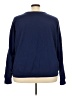 Ava & Viv Blue Sweatshirt Size 3X - photo 2