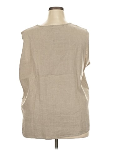 Flax Sleeveless Blouse (view 2)