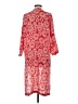 Ann Taylor LOFT 100% Rayon Red Kimono Size XS - photo 2