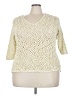 J.Jill Ivory 3/4 Sleeve Top Size 3X - photo 1