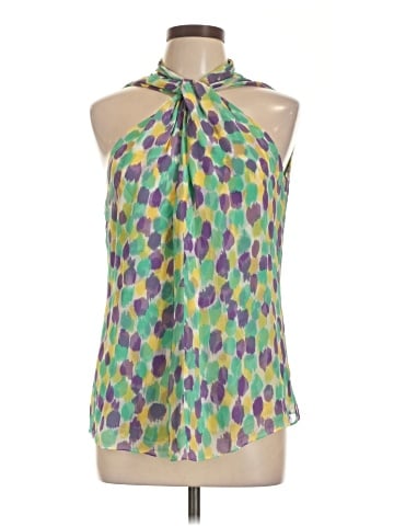 Etcetera Sleeveless Silk Top (view 1)