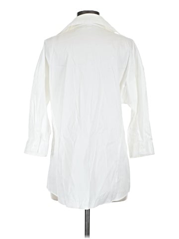 Armani Collezioni 3/4 Sleeve Button-Down Shirt (view 2)