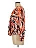 Miley + Molly 100% Polyester Orange Long Sleeve Blouse Size L - photo 5