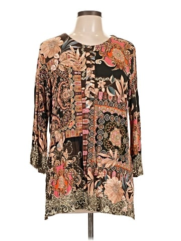 Johnny Was 3/4 Sleeve Blouse (view 1)