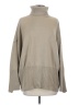 Topshop Solid Tan Turtleneck Sweater Size 4 - 6 - photo 1