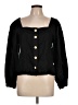 J.Crew Black 3/4 Sleeve Blouse Size L - photo 1