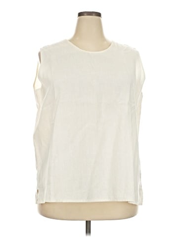 Flax Sleeveless Blouse (view 1)