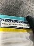 Mary Katrantzou 100% Polyester Stripes Silver Casual Skirt Size 6 - photo 4