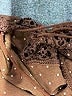 Unbranded Brown Long Sleeve Blouse Size M (estimated) - photo 7