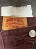 Levi's Solid Burgundy Jeggings Size 28 waist - photo 7