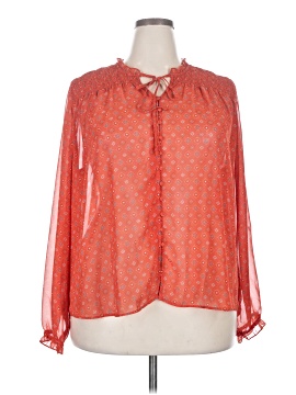 Time And Tru Long Sleeve Blouse
