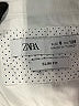 Zara Solid White Long Sleeve Button-Down Shirt Size 8 - photo 3