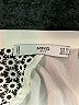 MNG Suit Ivory Long Sleeve Blouse Size 2 - photo 7