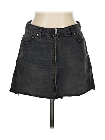 We the Free Denim Skirt (view 1)