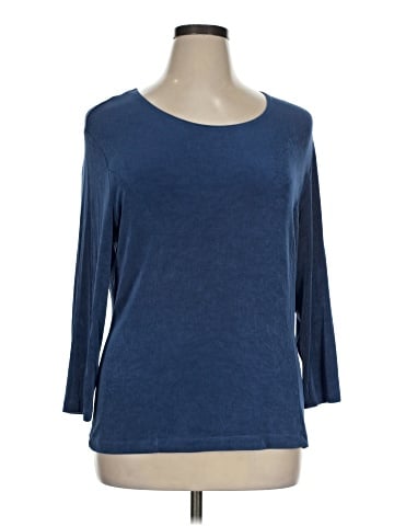 Coldwater Creek 3/4 Sleeve Top (view 1)