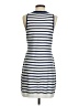 Express Stripes Blue Casual Dress Size S - photo 2