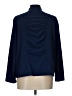 Zenergy by Chico's Solid Blue Jacket Size Lg Petite (2) - photo 2
