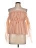 On Twelfth 100% Polyester Pink Sleeveless Top Size L - photo 1