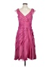 Tadashi 100% Polyester Pink Cocktail Dress Size 8 - photo 1