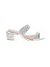 Stuart Weitzman Silver Sandals Size 8 1/2 - photo 1