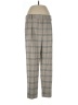 Ann Taylor LOFT Plaid Gray Casual Pants Size 12 - photo 1