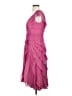 Tadashi 100% Polyester Pink Cocktail Dress Size 8 - photo 5