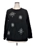 Torrid Stars Black Pullover Sweater Size 2X Plus (2) - photo 1