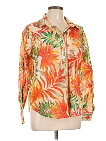 Calypso St. Barth Long Sleeve Blouse (view 1)
