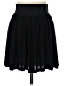 Unbranded 100% Viscose Solid Black Casual Skirt Size 6 - photo 1