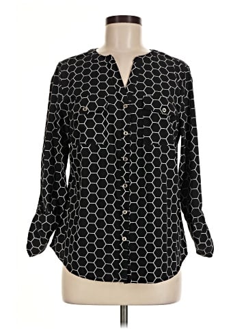 Notations 3/4 Sleeve Blouse (view 1)
