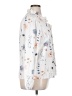 Unbranded 100% Polyester Floral Ivory Long Sleeve Blouse Size XL - photo 4