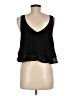 Bar III 100% Polyester Black Tank Top Size M - photo 2