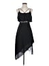 BCBGeneration 100% Polyester Black Cocktail Dress Size 0 - photo 1
