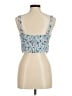 Bardot 100% Viscose Blue Tank Top Size 8 - photo 2