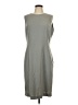 Calvin Klein Solid Gray Casual Dress Size 12 - photo 1