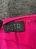 Astr 100% Polyester Pink Long Sleeve Blouse Size XS - photo 7