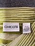 Chico's Stripes Green 3/4 Sleeve Button-Down Shirt Size XL - photo 7