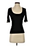 Zara Black 3/4 Sleeve Top Size S - photo 1