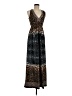 ECI Animal Print Brown Casual Dress Size M - photo 1