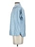 Faherty Stripes Blue Short Sleeve Button-Down Shirt Size S - photo 5