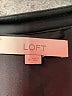 Ann Taylor LOFT 100% Polyester Black Long Sleeve Blouse Size M - photo 7