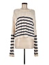 American Eagle Outfitters 100% Cotton Stripes Ivory Pullover Sweater Size M - photo 1