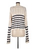 American Eagle Outfitters 100% Cotton Stripes Ivory Pullover Sweater Size M - photo 2