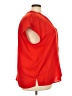 ELOQUII Red Short Sleeve Blouse Size 22 Plus - photo 4