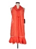 Love Stitch 100% Polyester Orange Cocktail Dress Size M - photo 1