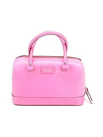 Kate Spade New York Leather Satchel - front